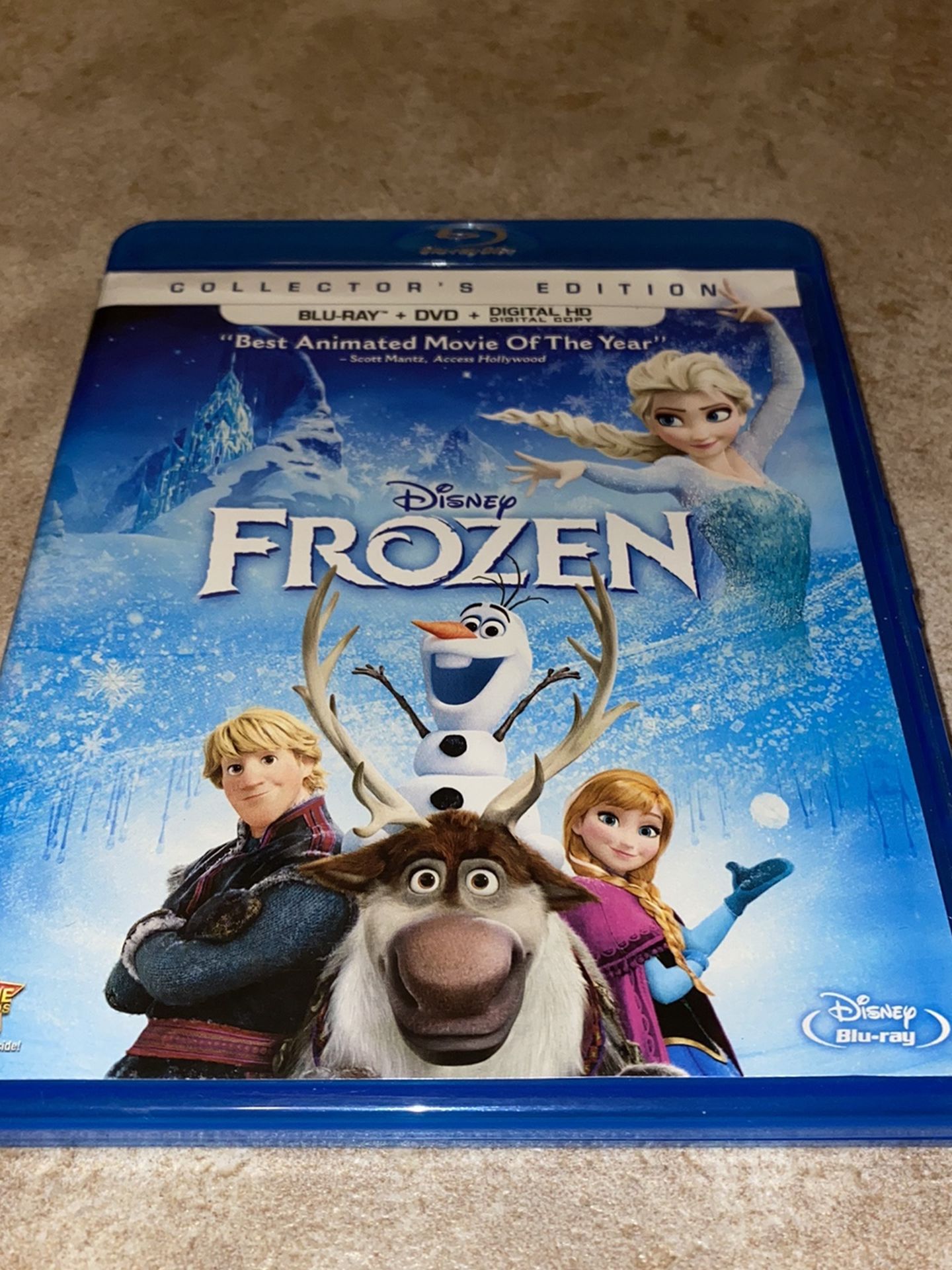 Frozen Blu Ray & DVD
