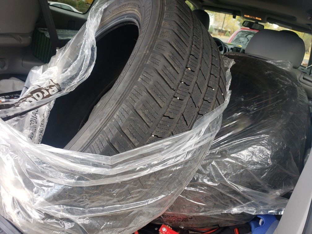 Two Michelin Defender LTX M/S 245/55R19