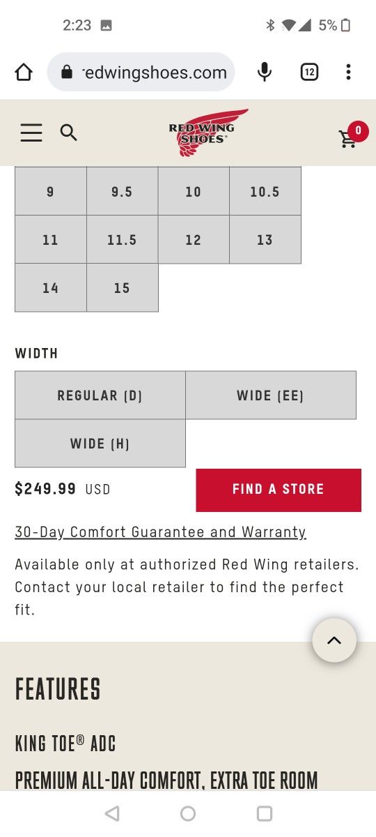Red Wing Boots & Insoles