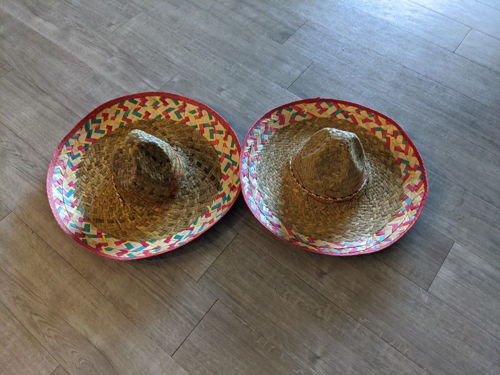Mexican Colored Edge Sombrero