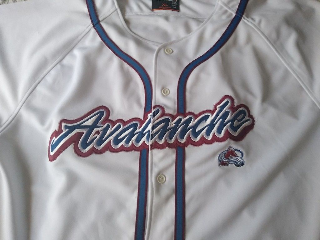 Avalanche Baseball Jersey XL