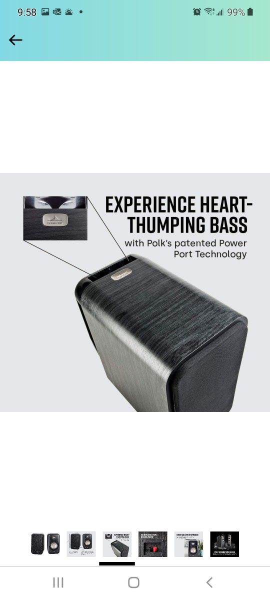 Polk S 20's Signature Series 20