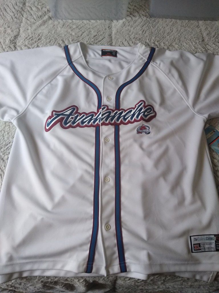 Avalanche Baseball Jersey XL