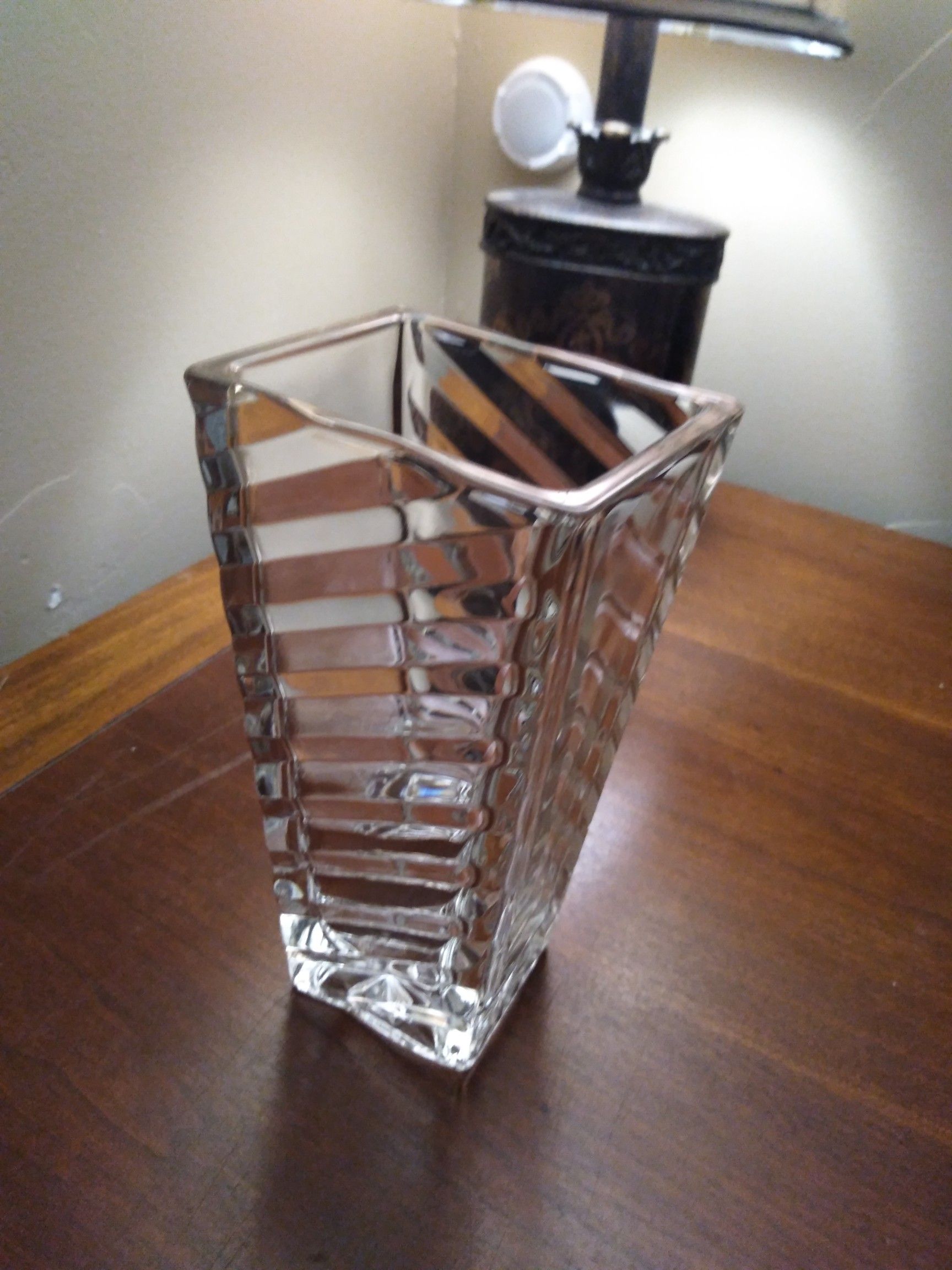 Crystal vase