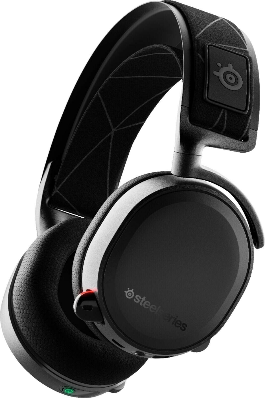 SteelSeries Arctis 7 Wireless DTS Black Gaming Headset for PC and PlayStation