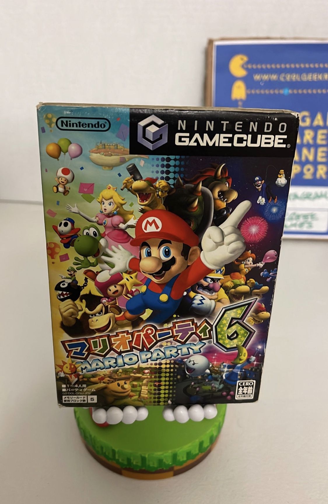 Mario Party 6 Nintendo GameCube Japan Complete with Disc, Case and Manual