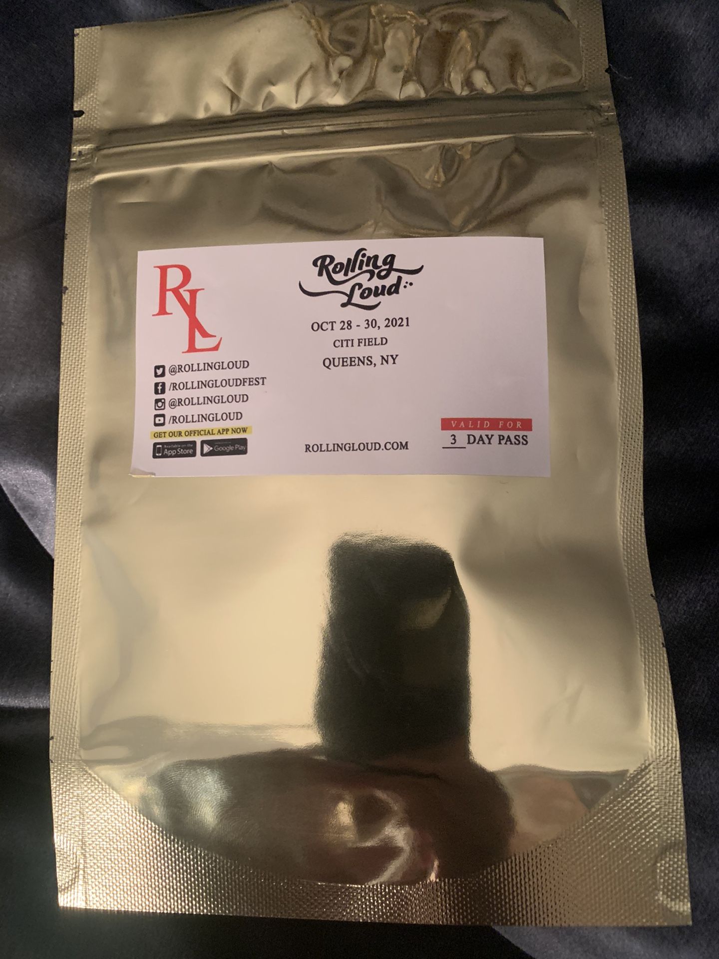 Rolling Loud 2021 3 Day Pass