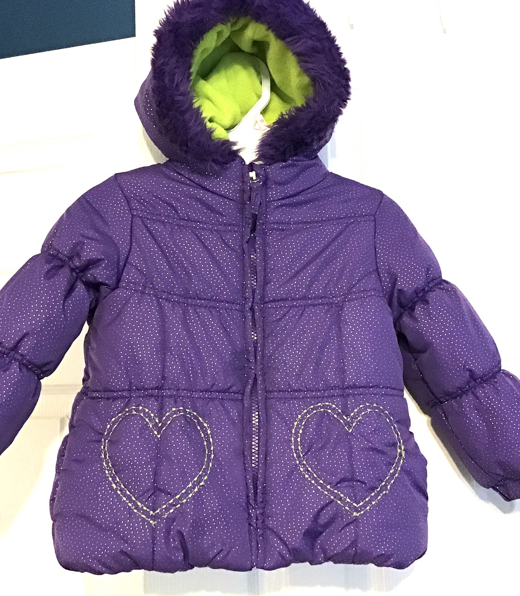Protection System Hooded Puffer Coat ~ 3T