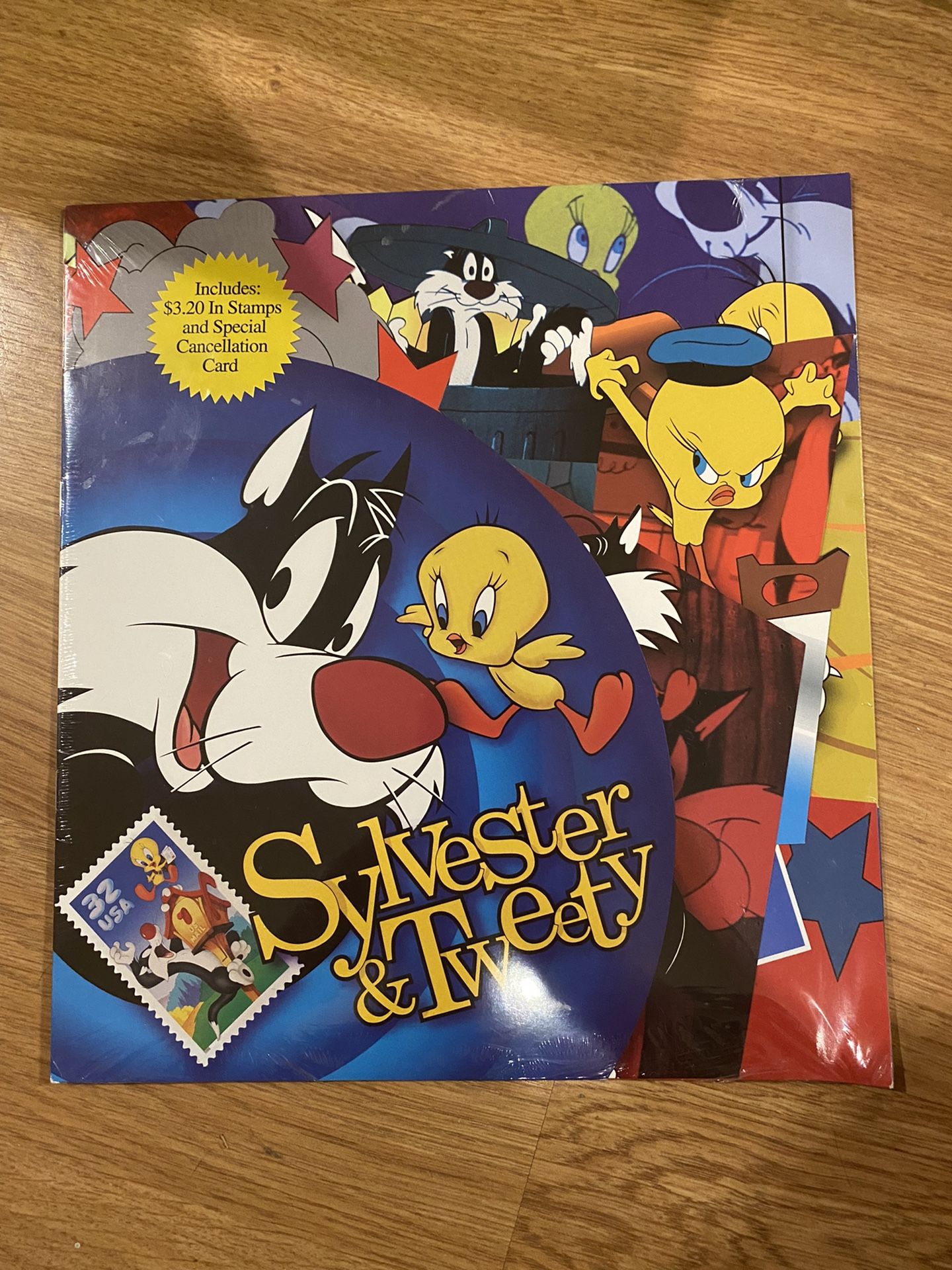 Looney Tunes Sylvester And Tweety Bird Stamp Sheet