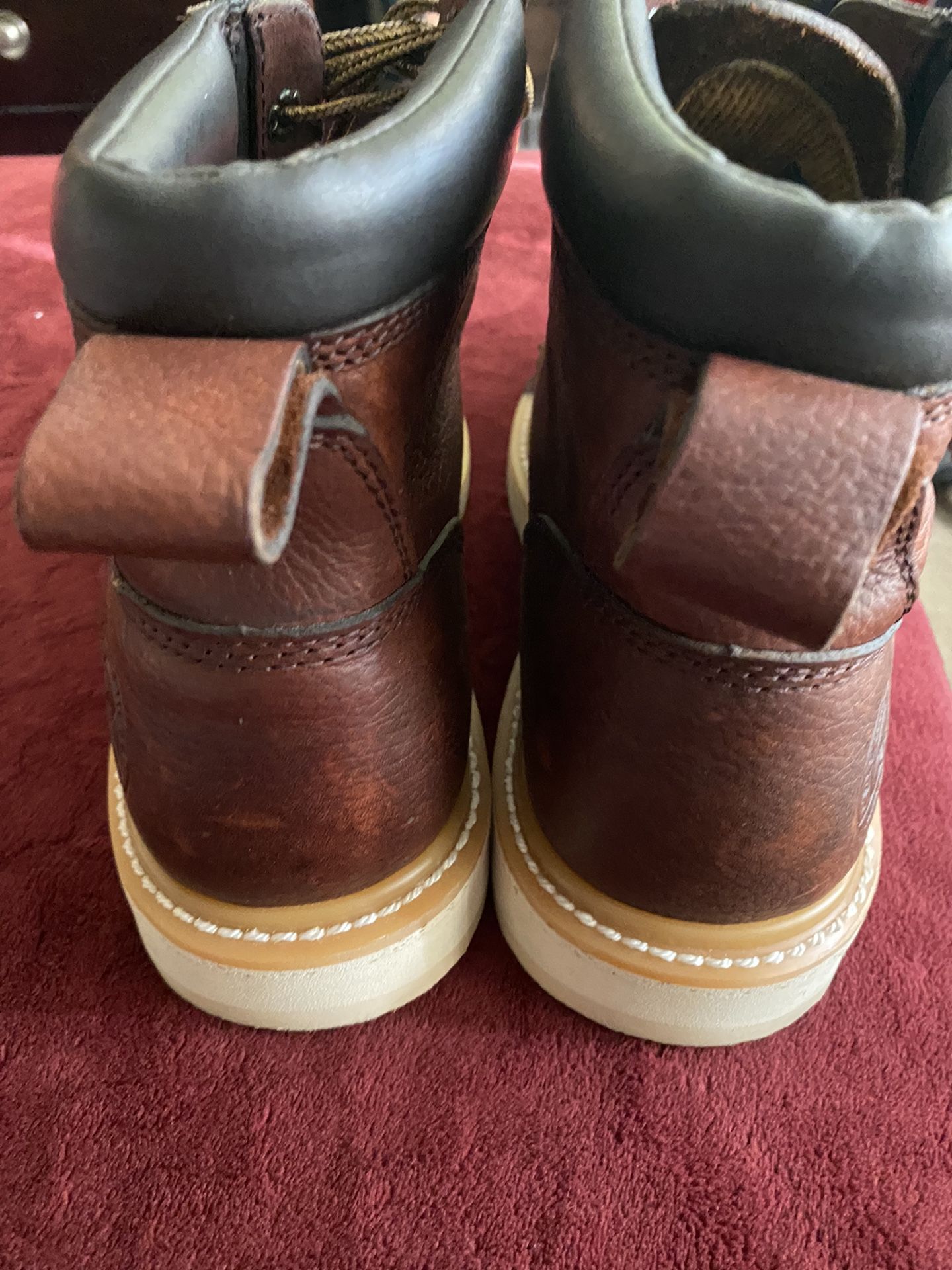 Red Wing Irish Setter Steel Toe Work Boots