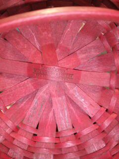 2 longaberger baskets