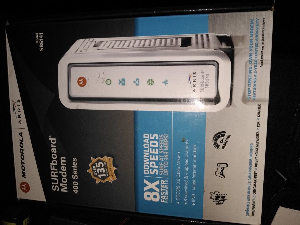 Motorola Docsis 3.0 cable modem