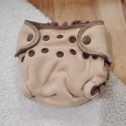 Rumparooz Ecoposh Fitted Newborn Cloth Diaper Thumbnail