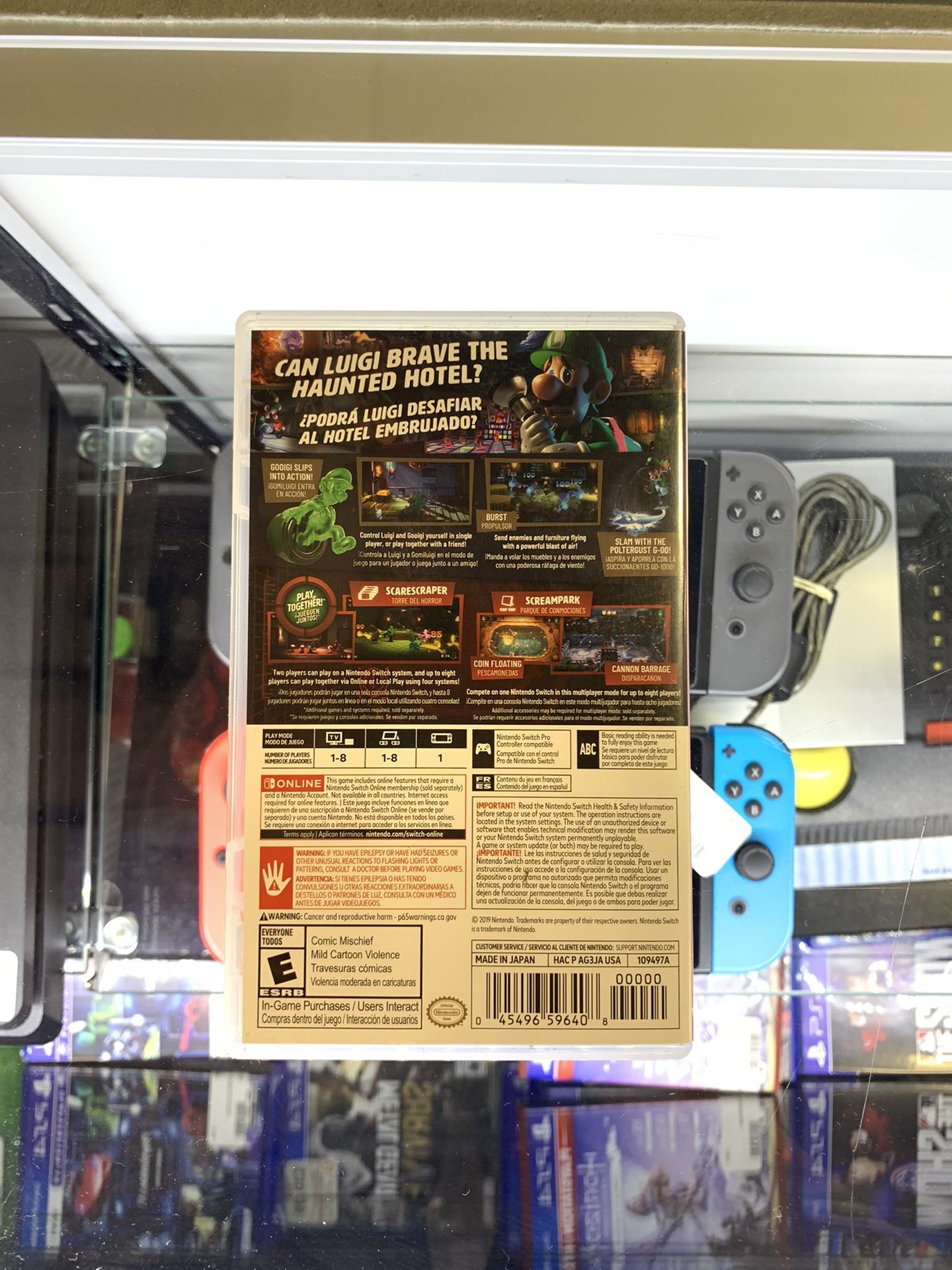 Nintendo Switch Luigi’s Mansion 3 Game