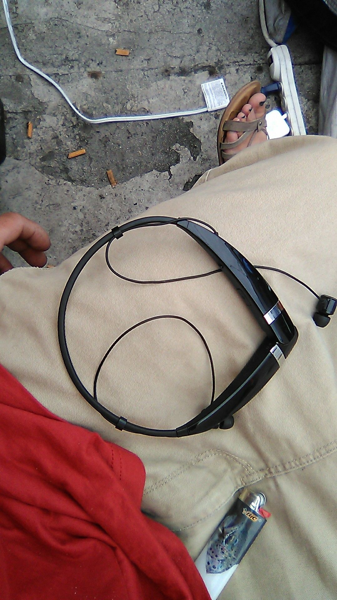 LG tone bluetooth headphones