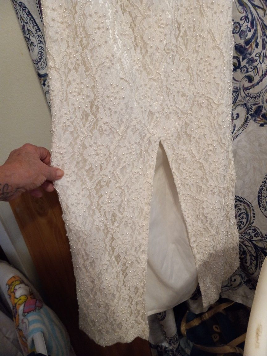 Pearl Wedding Dress By St. Tropez