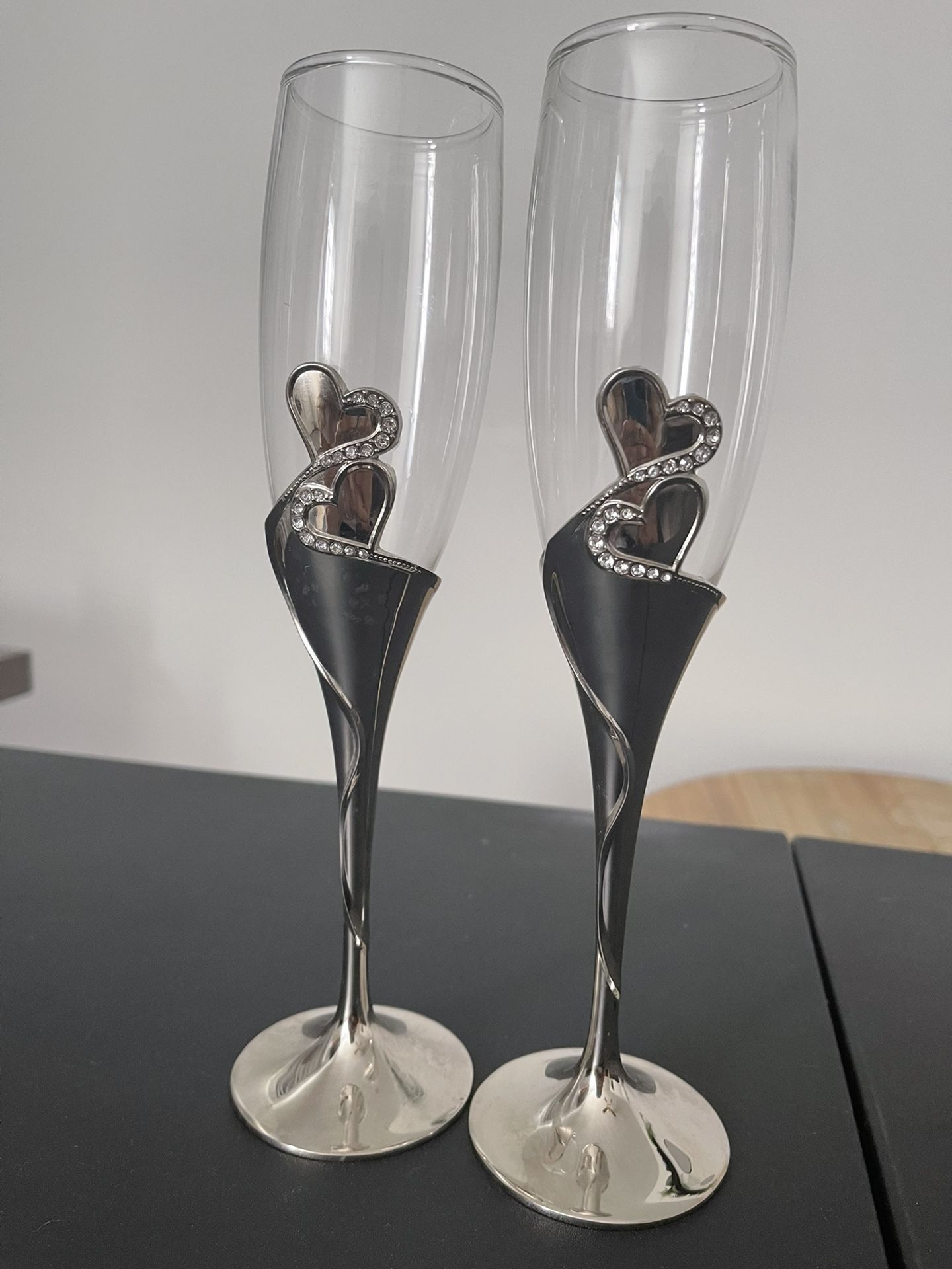 Champagne Wedding Glasses