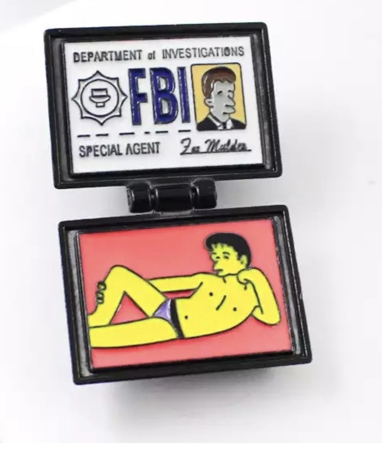 FBI Funny Pin New