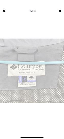 Columbia Sportswear Company Omni Tech Waterproof Breathable Red Jacket Sz.Large Thumbnail