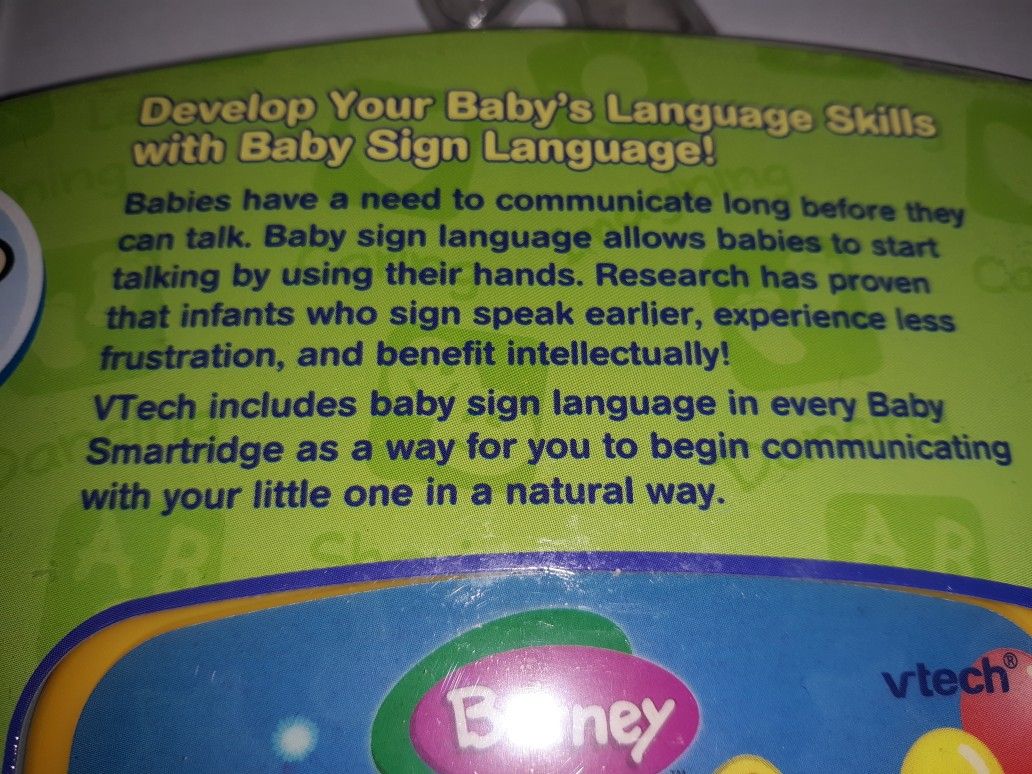 Barney Let's Go to a Party V.Smile Baby.