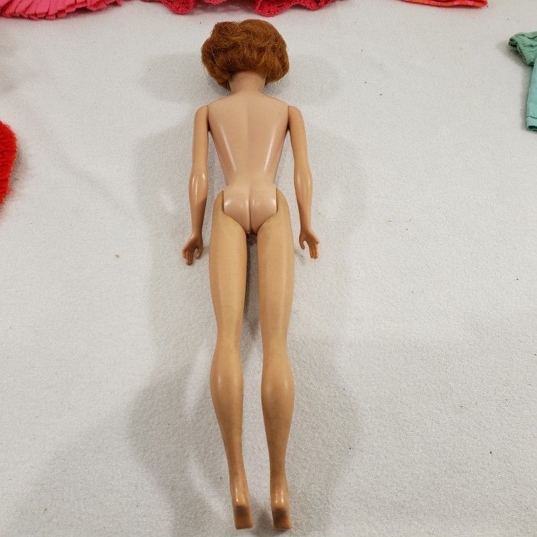 Vintage 1960's Barbie Doll w/Purchased & Homemade Dresses, Outfits, Tops, Accessories