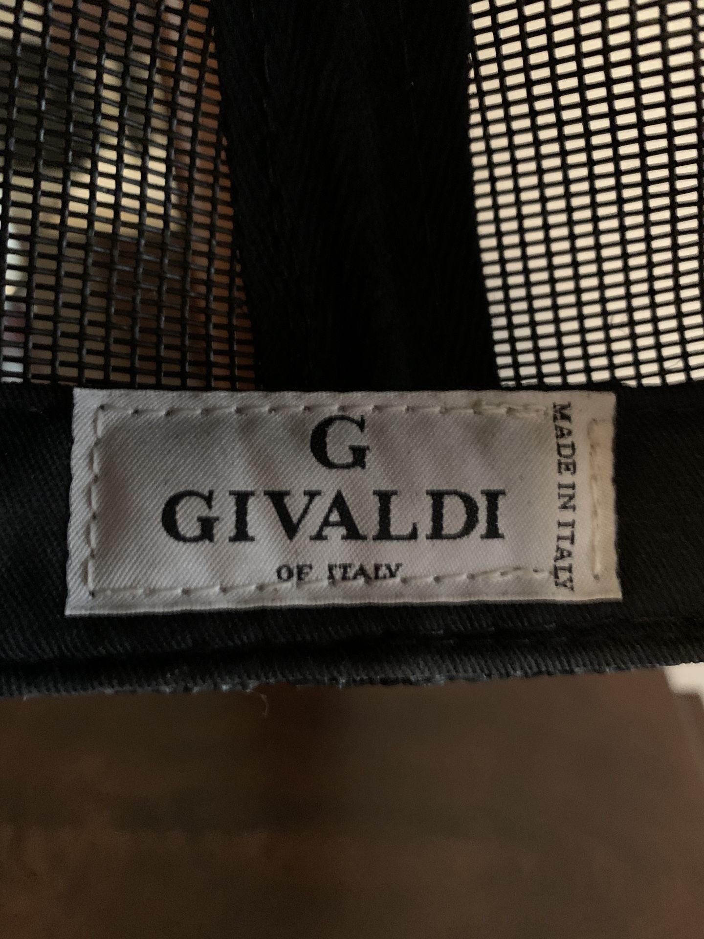 Genuine Python & Fishnet Cap