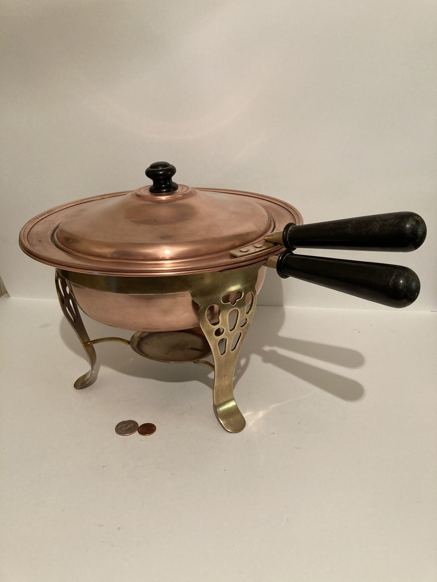 Vintage Copper Chafing Dish