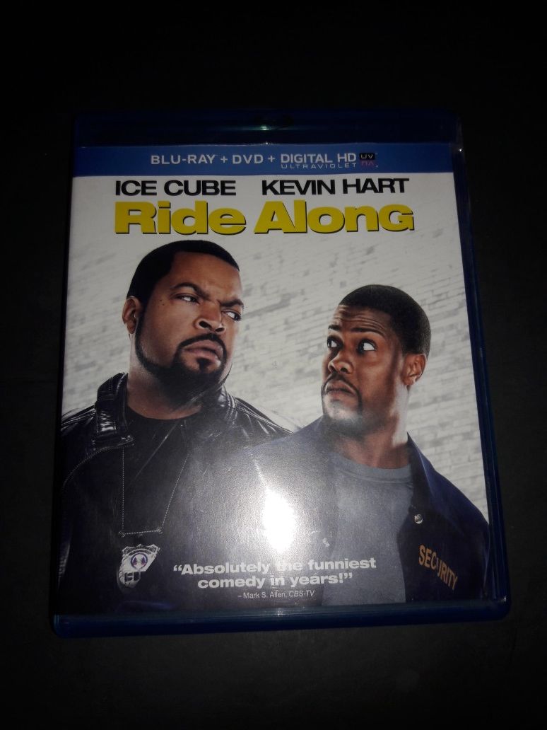 Frozen, Ride Along, Minions Blu Ray Disc x3