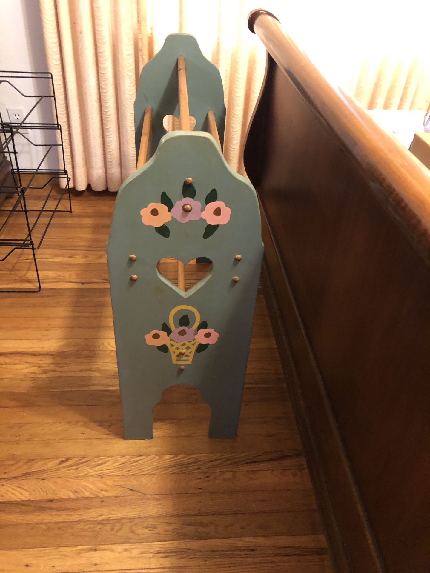 Wood Quilt/Blanket Rack