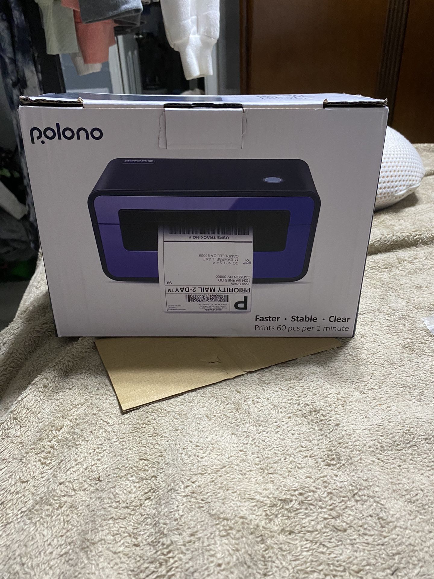 POLONO THERMAL LABEL PRINTER