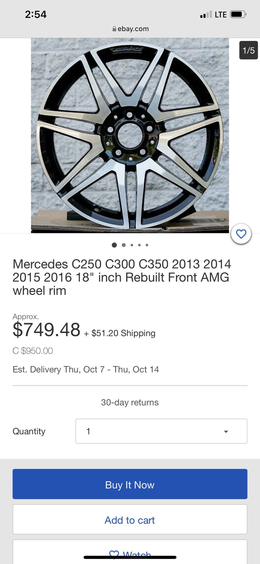 Mercedes Benz AMG Wheels