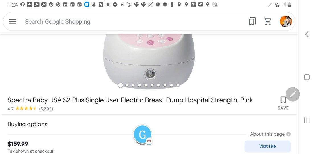 Spectra S2 Single Breastfeeding Pump Hospital Strength Pink /all The Accessories