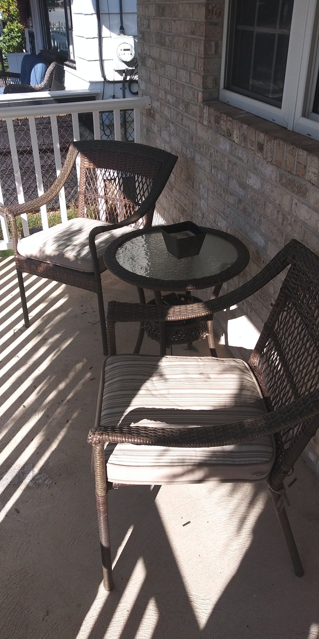 Small Patio Table w/ 2 Chairs