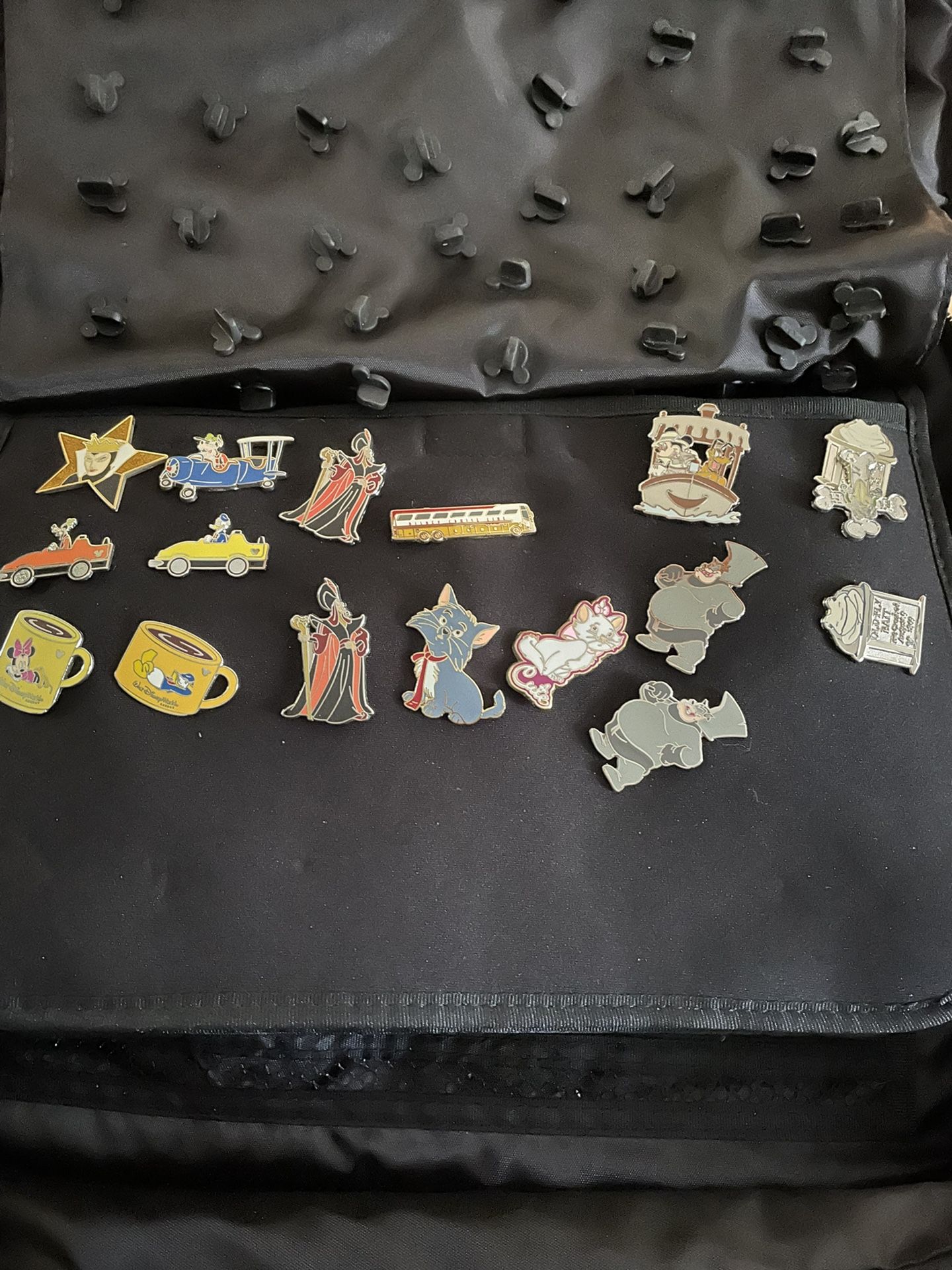 Disney Parks Pin Trading Bag And Pins