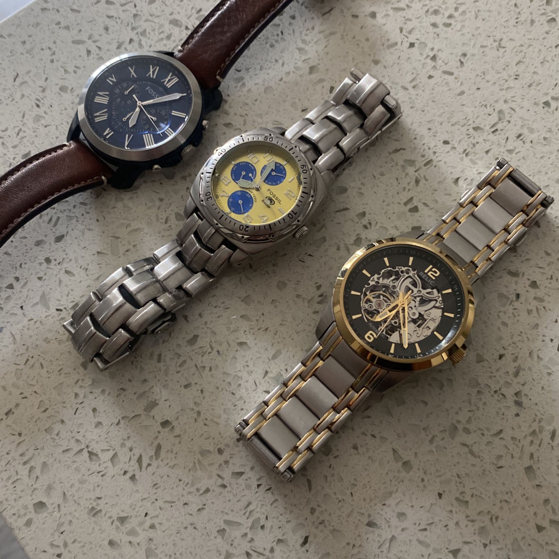 Watch Set 2 Fossils, 1 Relic 