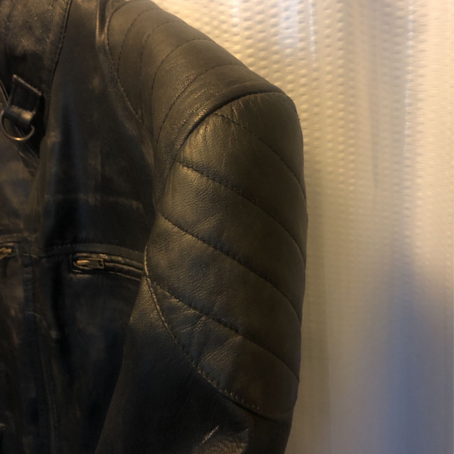 Leather Biker Jacket