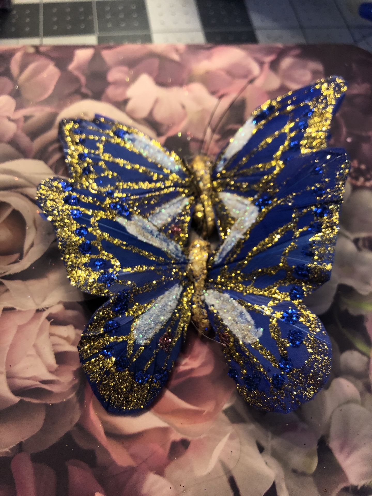 Christmas butterflies