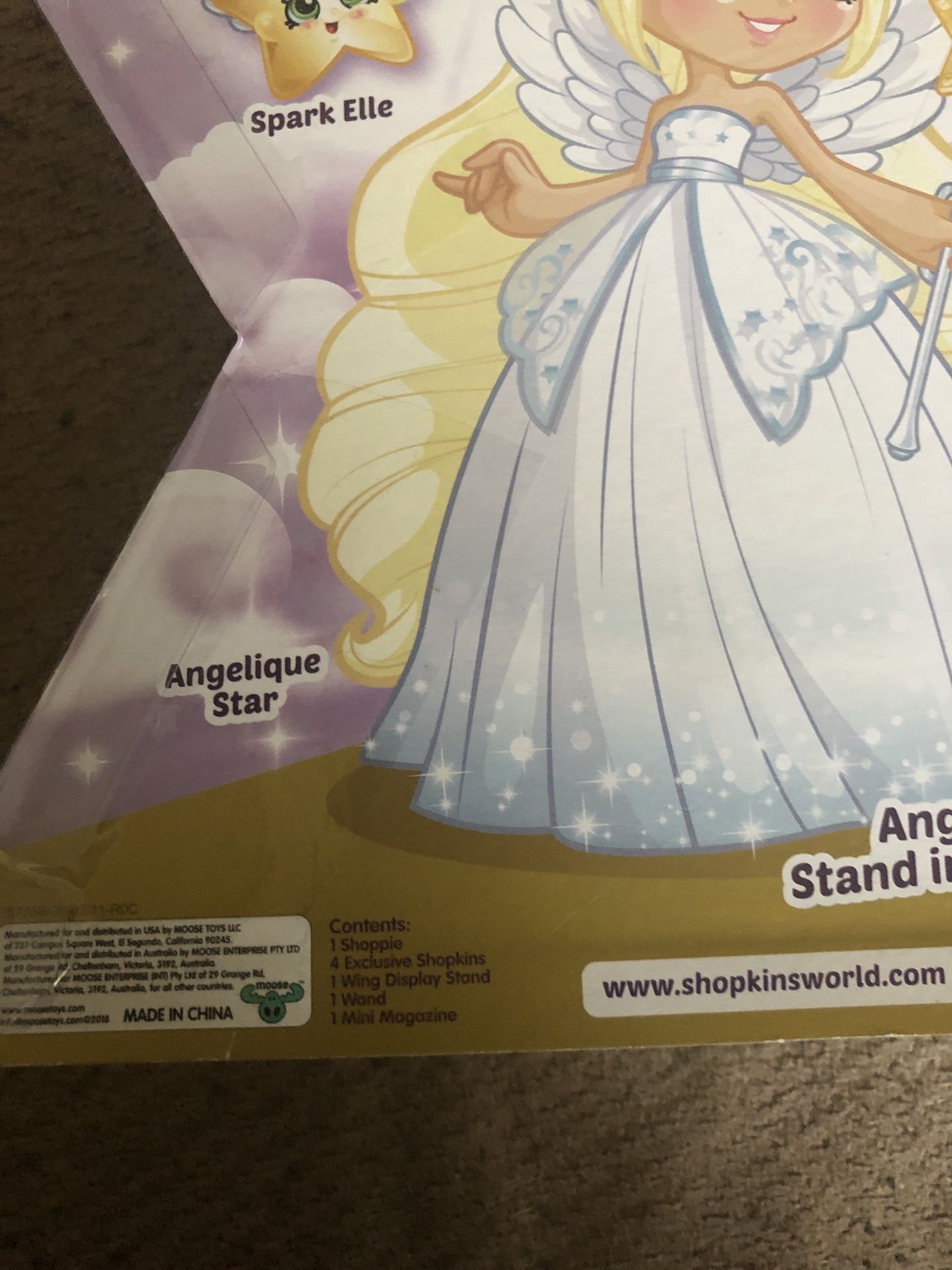 Brand New Shopkins Angelique Star