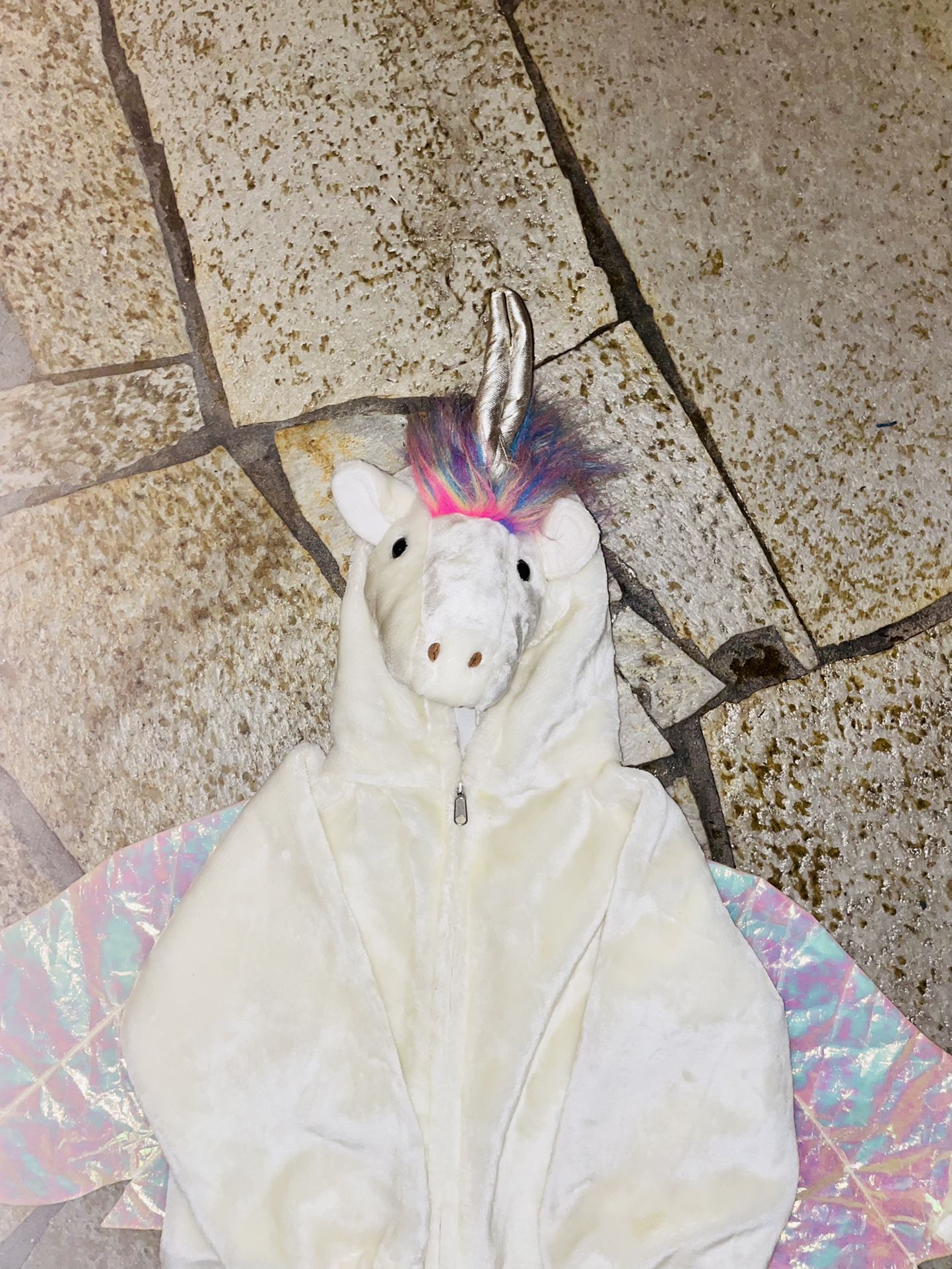 COSTUMES- Kids Size 3-4 And 6-8 Unicorn And Doggy Onesies 