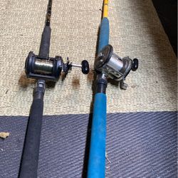 Selling 2 Ocean Rod Combos $150 For Both Thumbnail