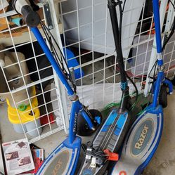 3 Electric Scooters (Needs Batteries) Thumbnail