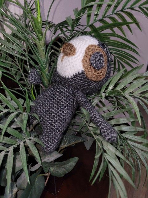 Handmade 7 1/2-in Sloth