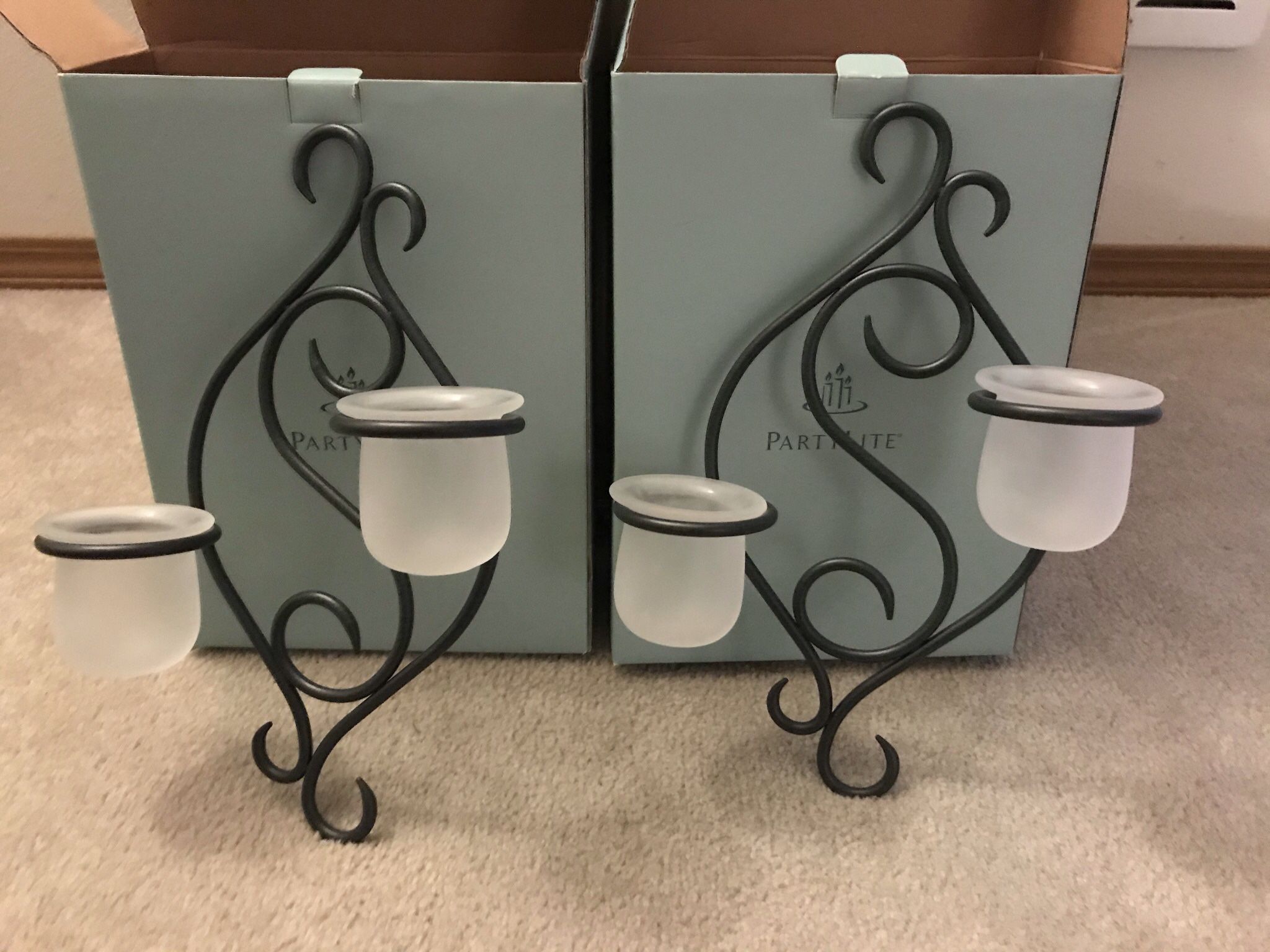 PartyLite Candle Wall Sconces