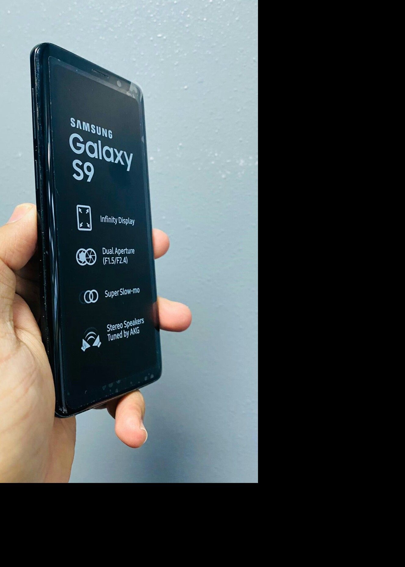 Samsung S9 64gb Unlocked (finance for $40 down, no credit needed) We are a store all phones under warranty $240