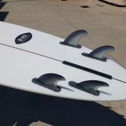 TERRAMAR SurfCo Stretch QUAD SURFBOARD FINS Thumbnail