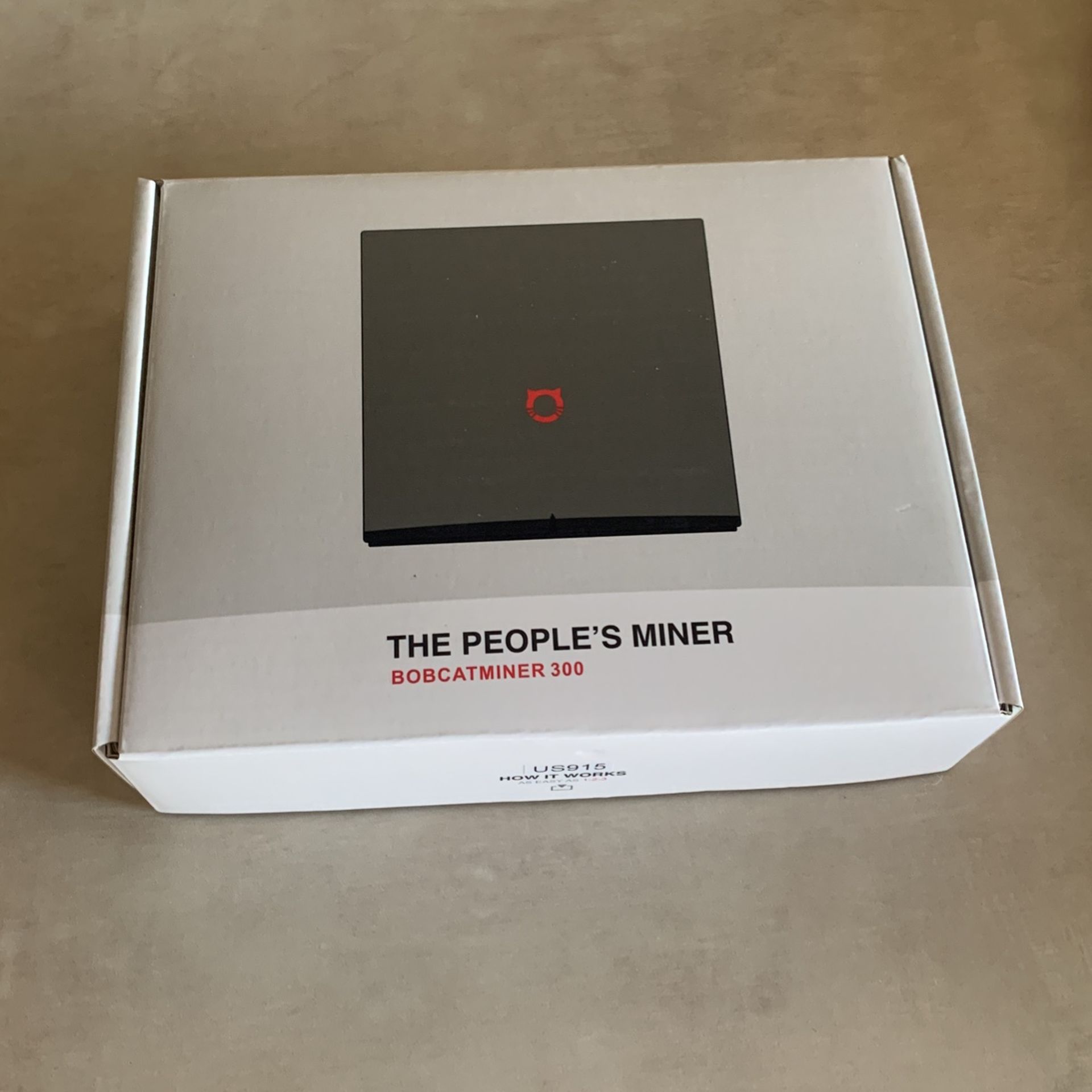 Bobcat Miner 300 Helium Crypto Mining Unopened