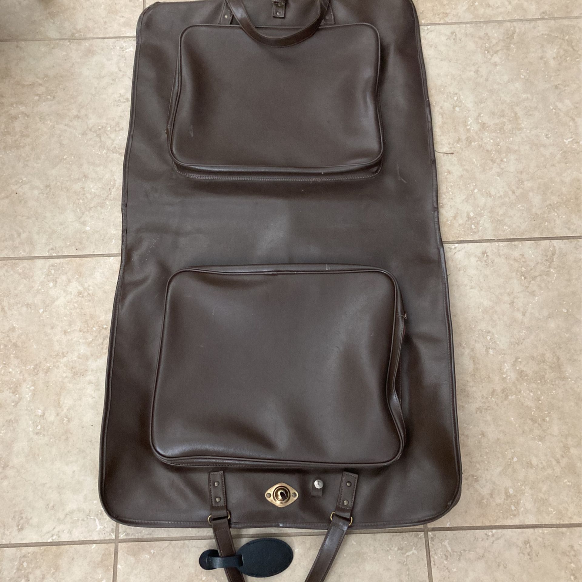 Garment Tote Bag Leather 