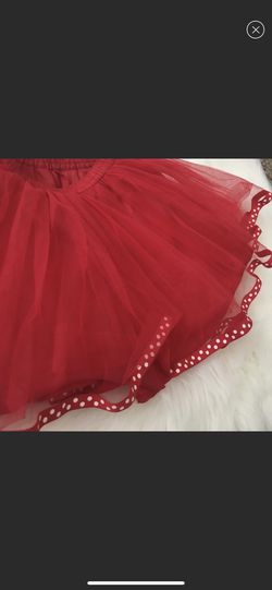 Gymboree Red Tutu Tulle Skirt Thumbnail