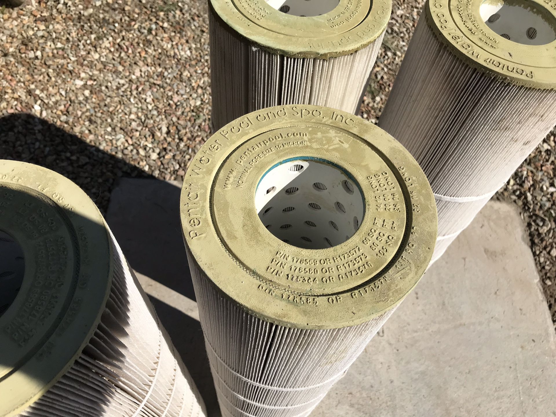 PENTAIR CLEAN & CLEAR 520 / HAYWARD SWIMCLEAR c5020 /c5025 SET OF 4