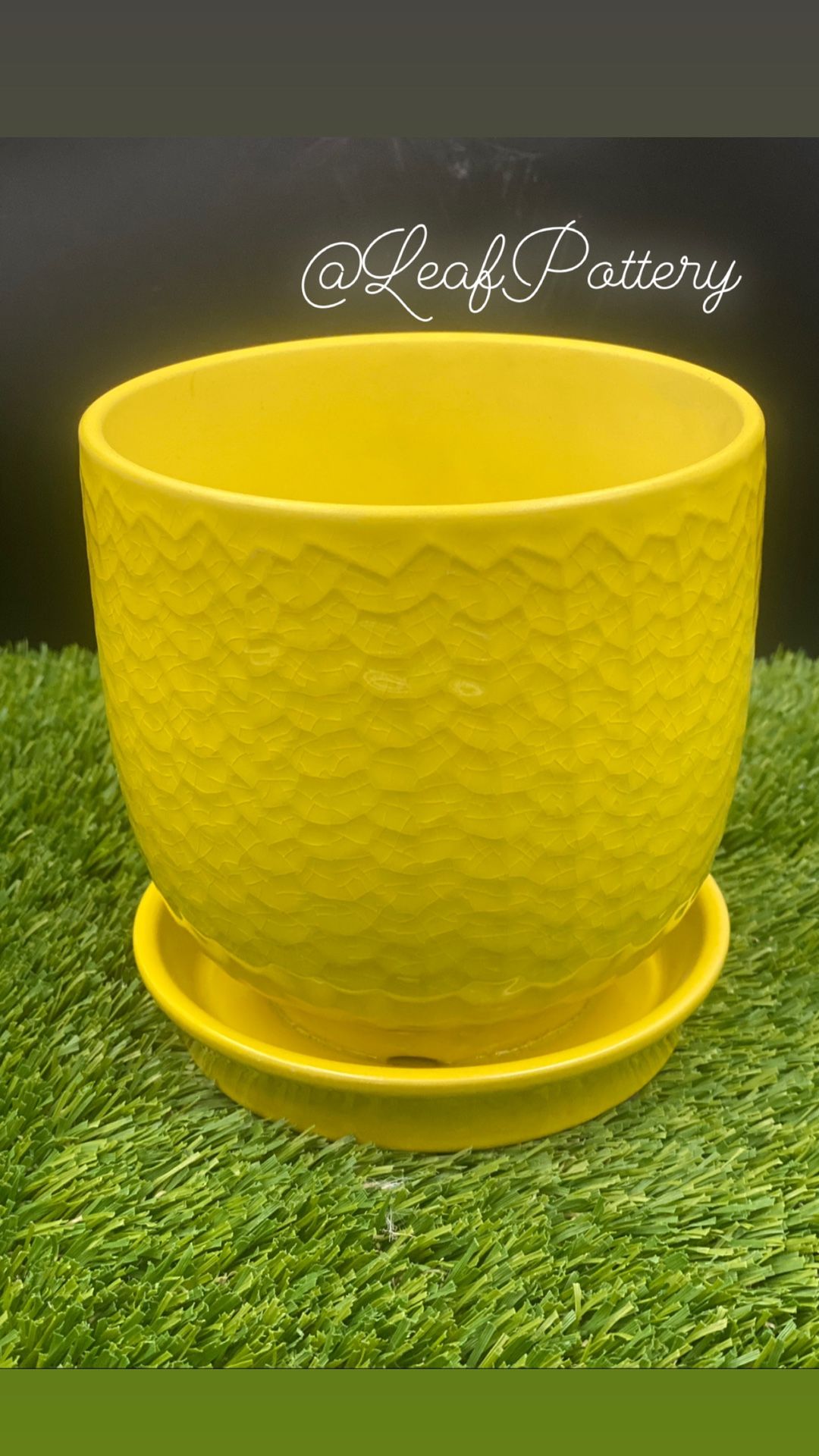 Sunshine Ceramic Planter Pot